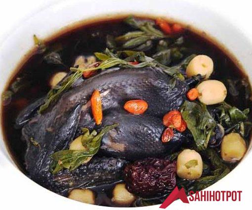 món ngon từ gà ác